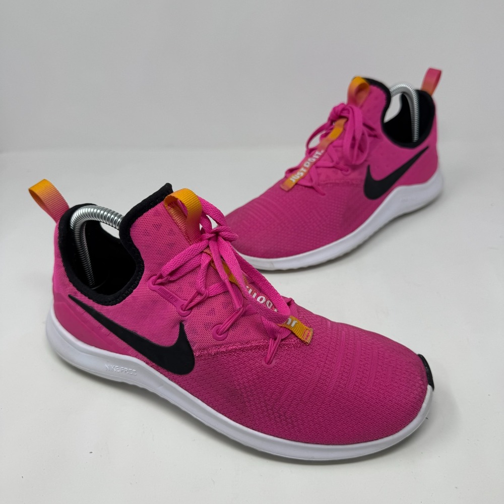 Nike Free TR 8 Running Shoes Pink Fuchsia 942888-601 Sneaker Women's Size 8